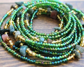 Fancy Jasper African Waist Beads