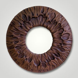 Wood Wall Round Decor Wood wall art wall decor 3D Wall Art  wood wall sculpture Wooden Walls wood abstract abstract art Wood Modern Decor