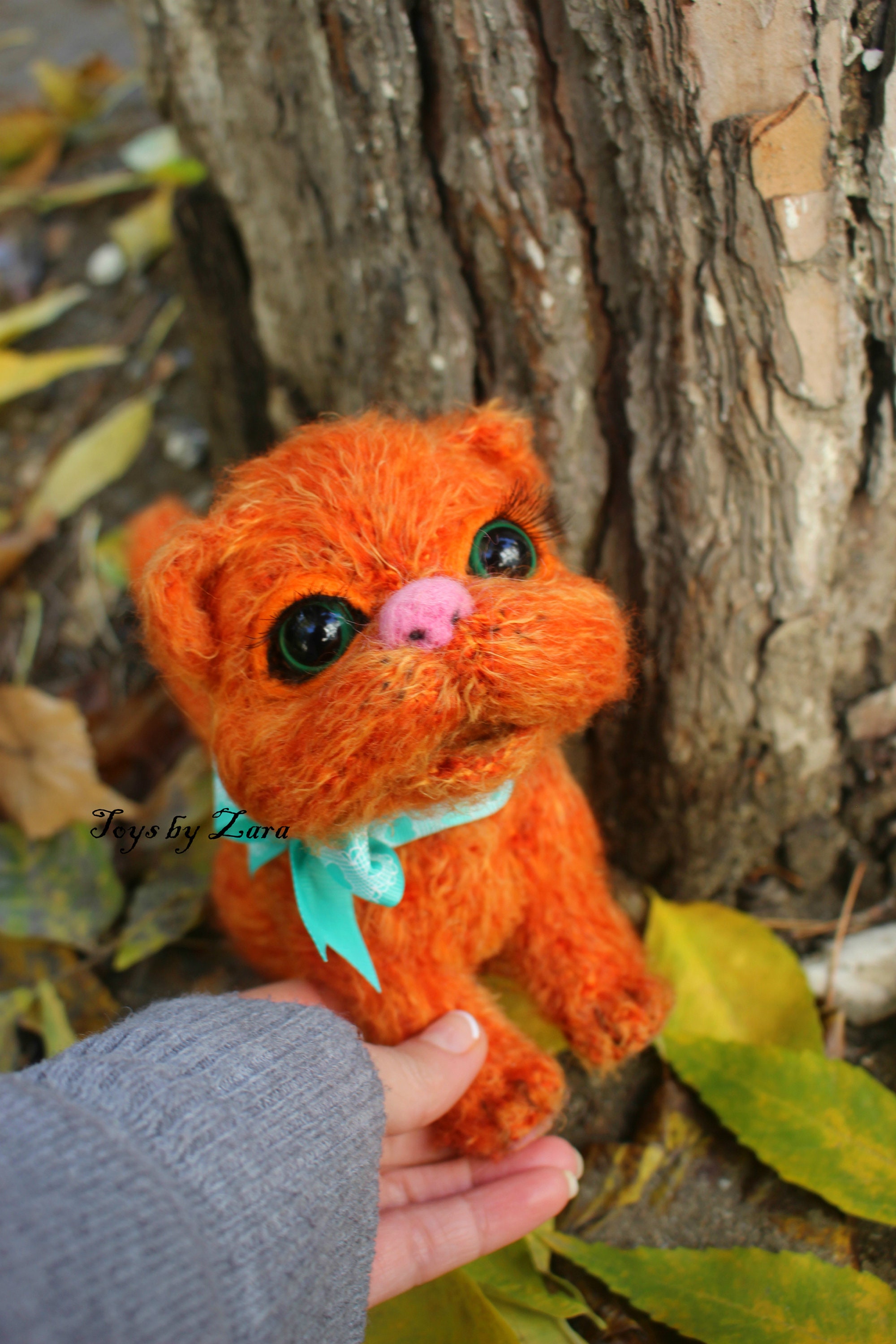 Crocheted Cat Crocheted Kitty Toy Knit Cat Toy Etsy