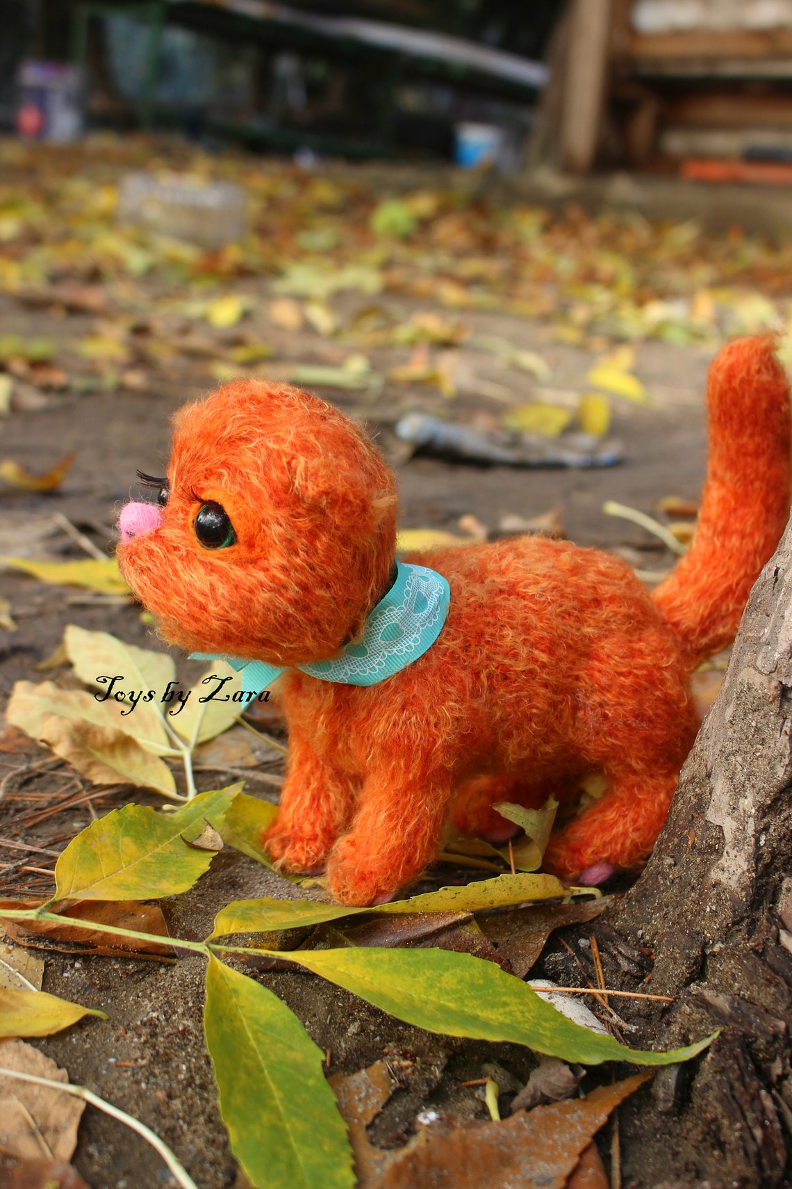 Crocheted Cat Crocheted Kitty Toy Knit Cat Toy Etsy