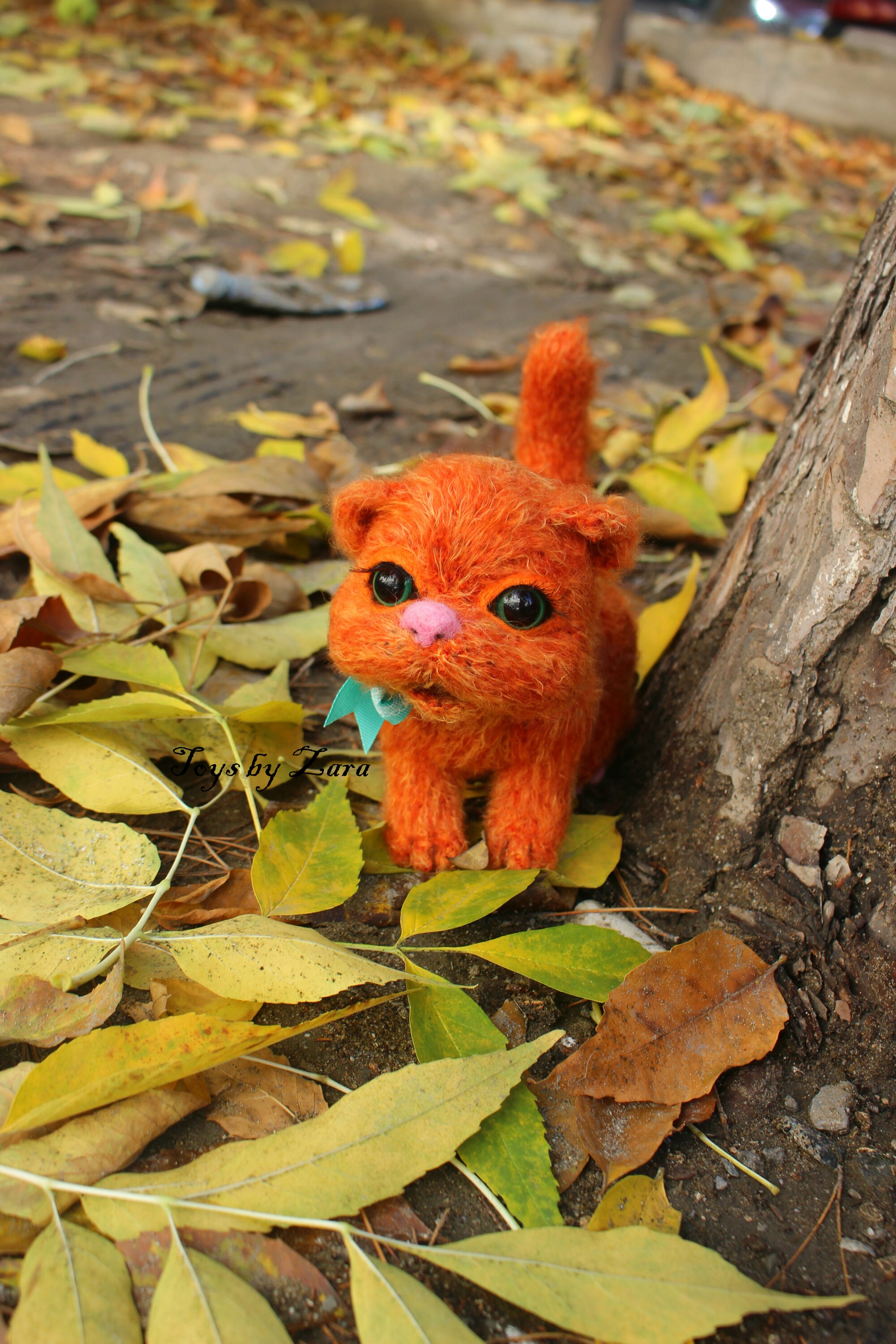 Crocheted Cat Crocheted Kitty Toy Knit Cat Toy Etsy