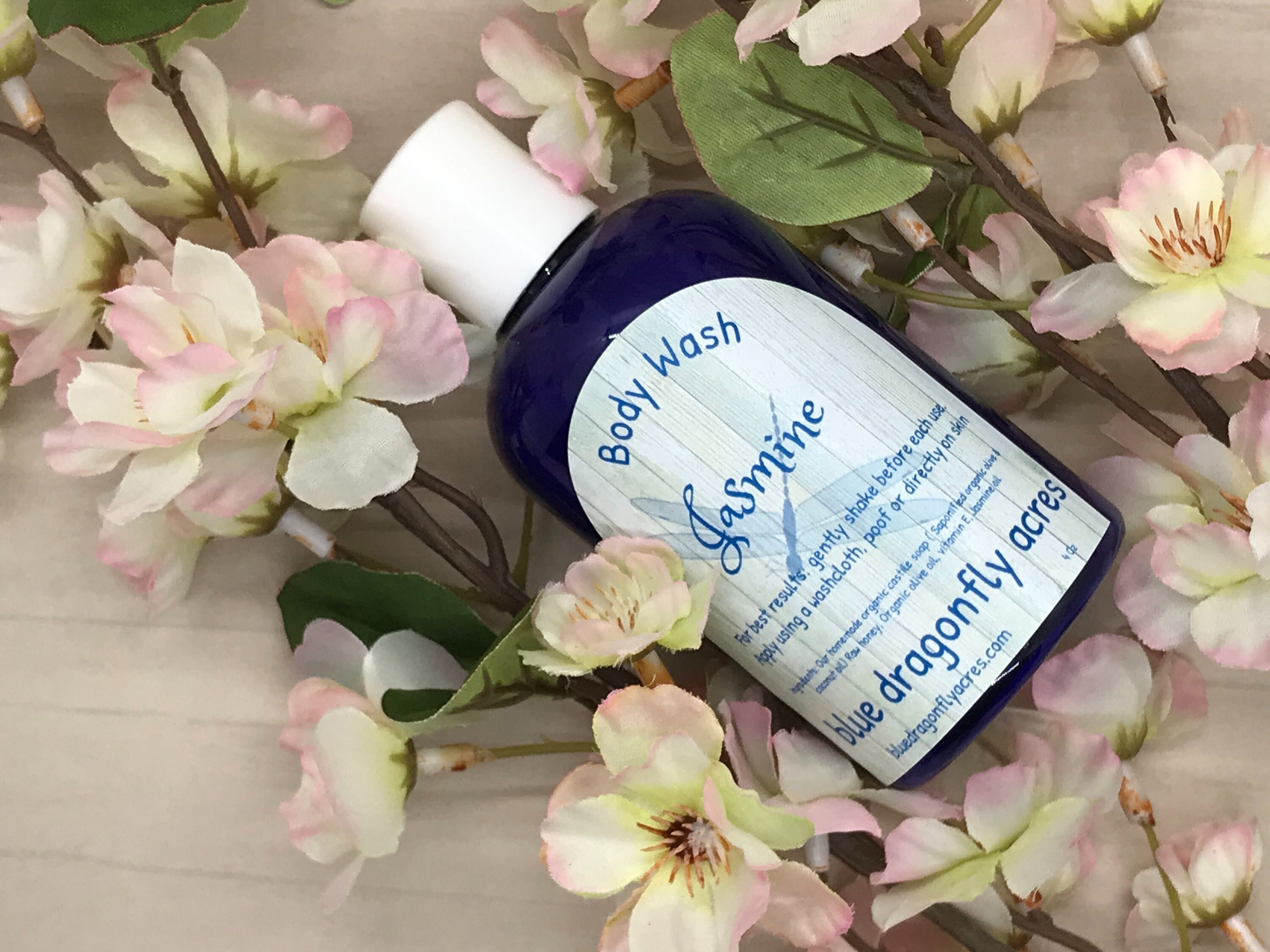 Jasmine Body Wash Natural Body Wash Etsy