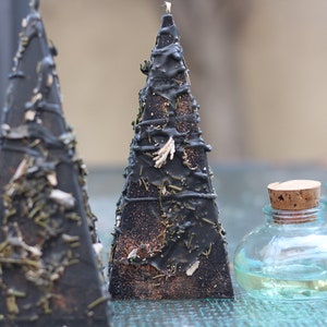 Black Ritual Candle || Hot foot mix candles for Banishing