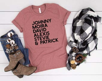 Rose Family Name Shirt: Unisex TV Show Tee - Plus Size Gift