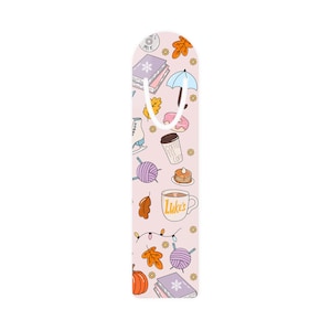 Gilmore Girls-Inspired Bookmark  | Cute Gift for Book Lovers, Fall Reading Accessory, Literary Gift, Teacher Appreciation, Coffee Lover