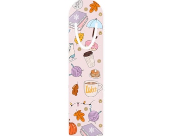 Gilmore Girls Bookmark: Aluminum Book Lover Gift, Stars Hollow Design