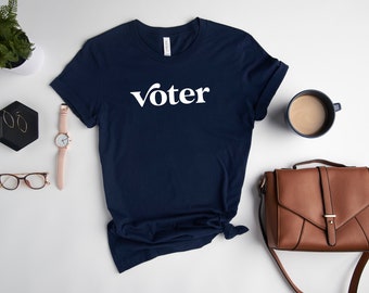 Voter Tee | Election Shirt | Vote Shirt | Plus Size | Rock the Vote | 4XL