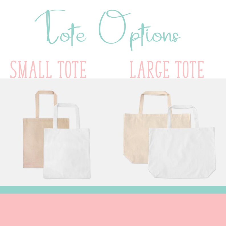 Personalized Floral Tote For Mom Nana Perfect Flower Bag for Mother/'s Day Etc