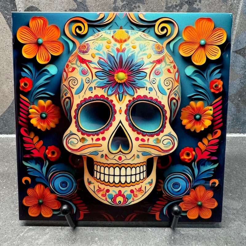 Dia De Los Muertos Mask - Etsy