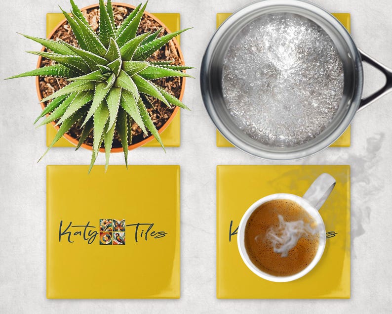 KatyTiles Snake Ceramic Trivet - Thumbnail 3