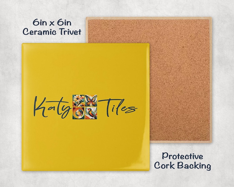 KatyTiles Snake Ceramic Trivet