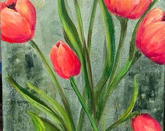 Dancing tulips