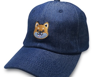 Christmas Shiba Inu Baseball Cap Dad Hat Low Profile Adjustable for Men Women