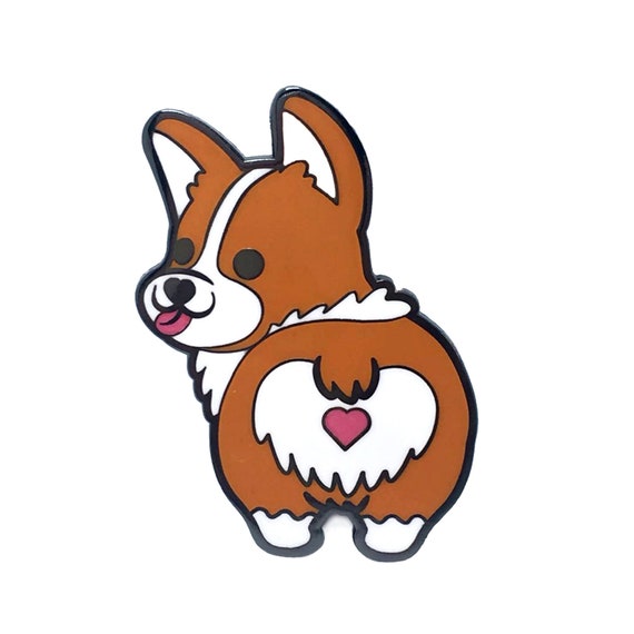 corgi butt pin