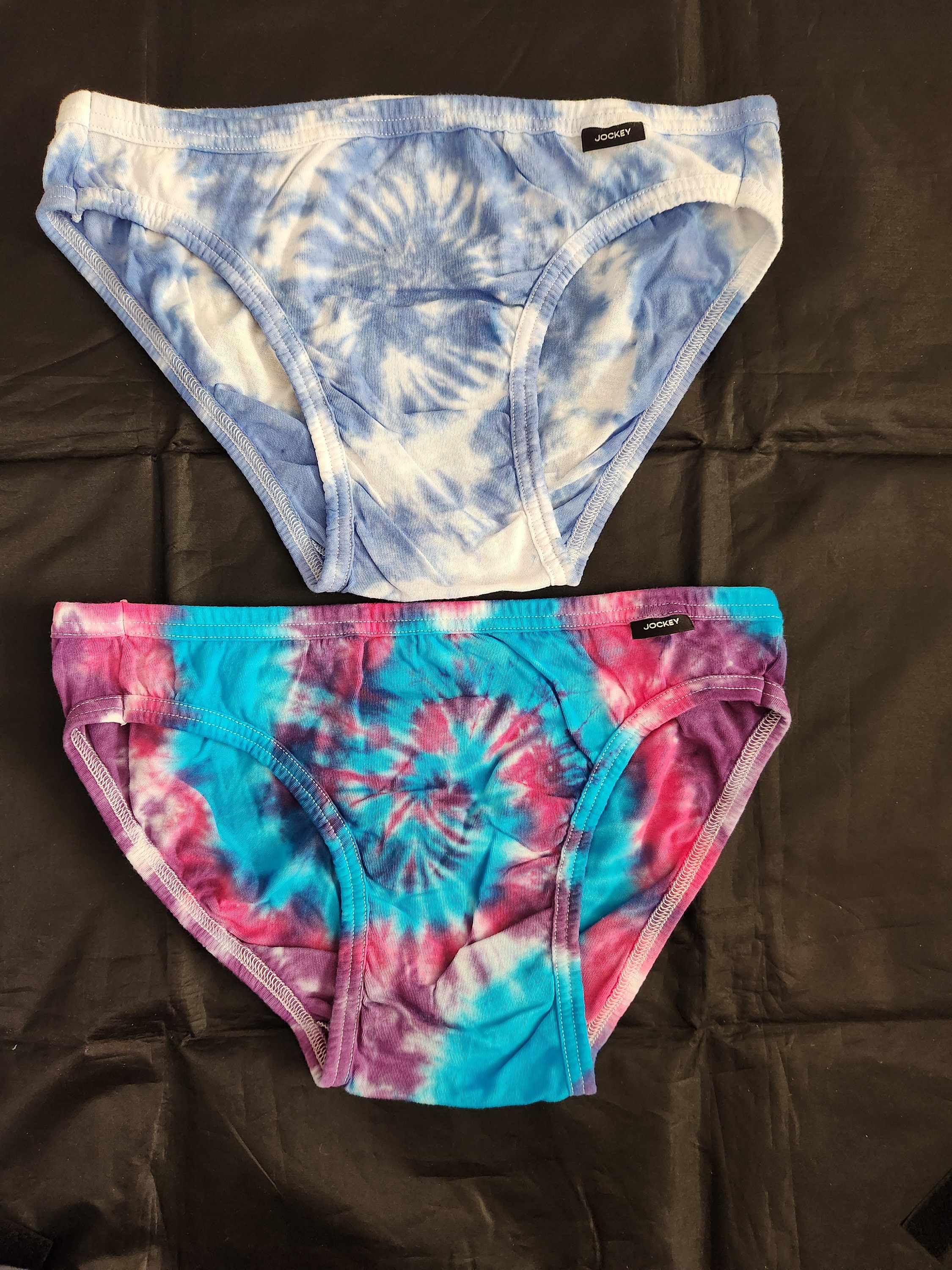Men's Jockey Elance Bikini Size Medium 32-34 Tie Dye Underwear 