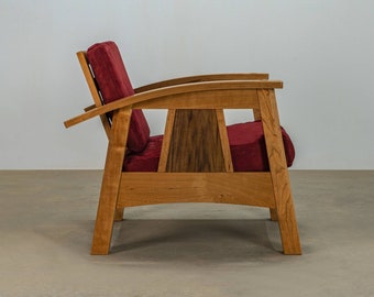 Mission/ Arts and Crafts inspired Morris lounge chair