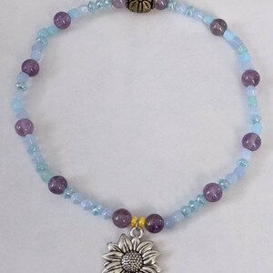 Sunflower Anklet