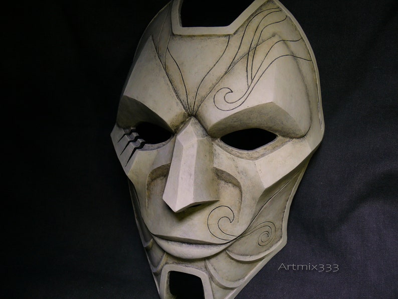 Mask Jhin League of Legends - Etsy