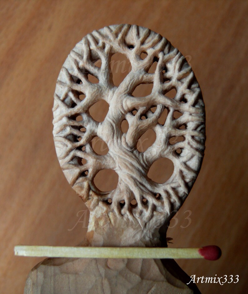 Coulomb - the Tree of Life, Hand Carved Wood. - Etsy
