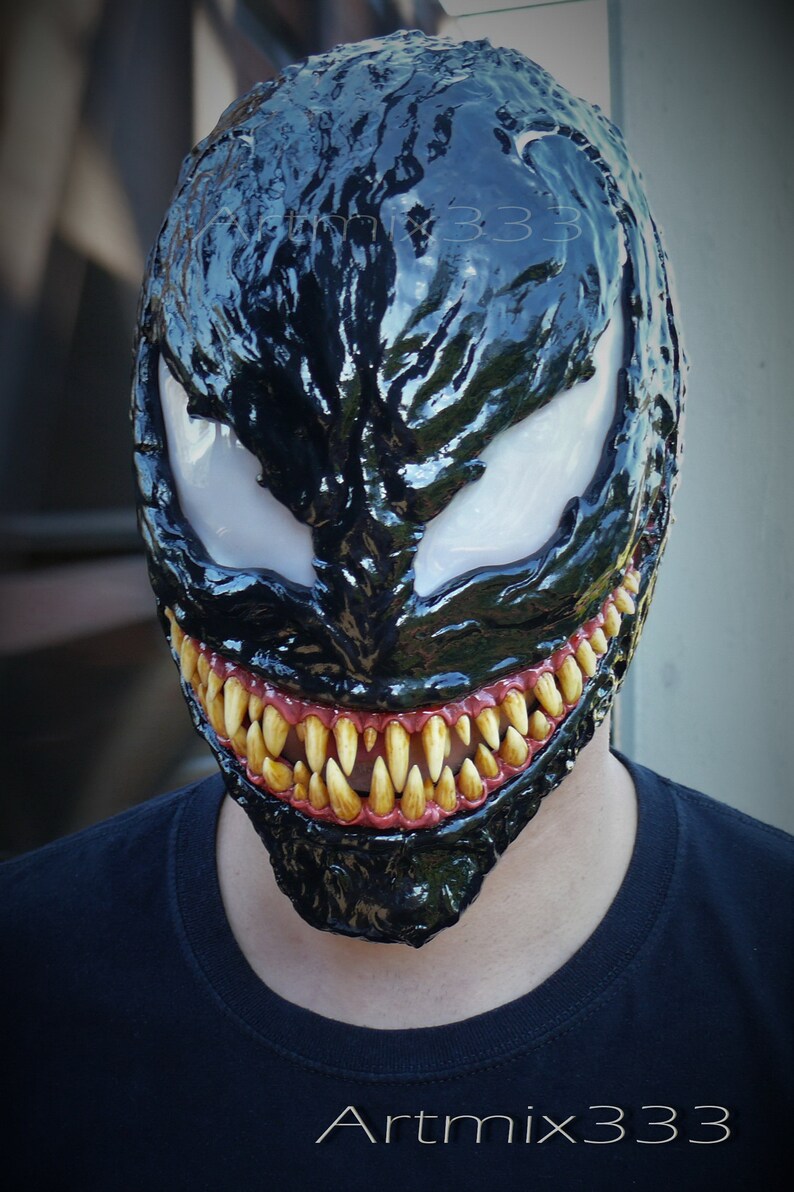 Venom mask Etsy Venom mask Etsy