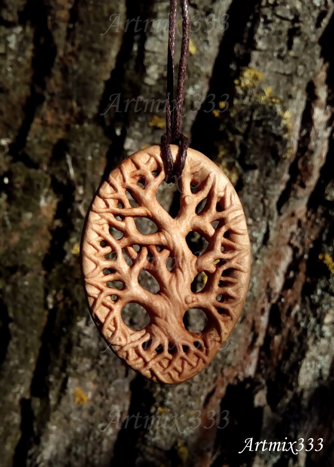 Coulomb - the Tree of Life, Hand Carved Wood. - Etsy