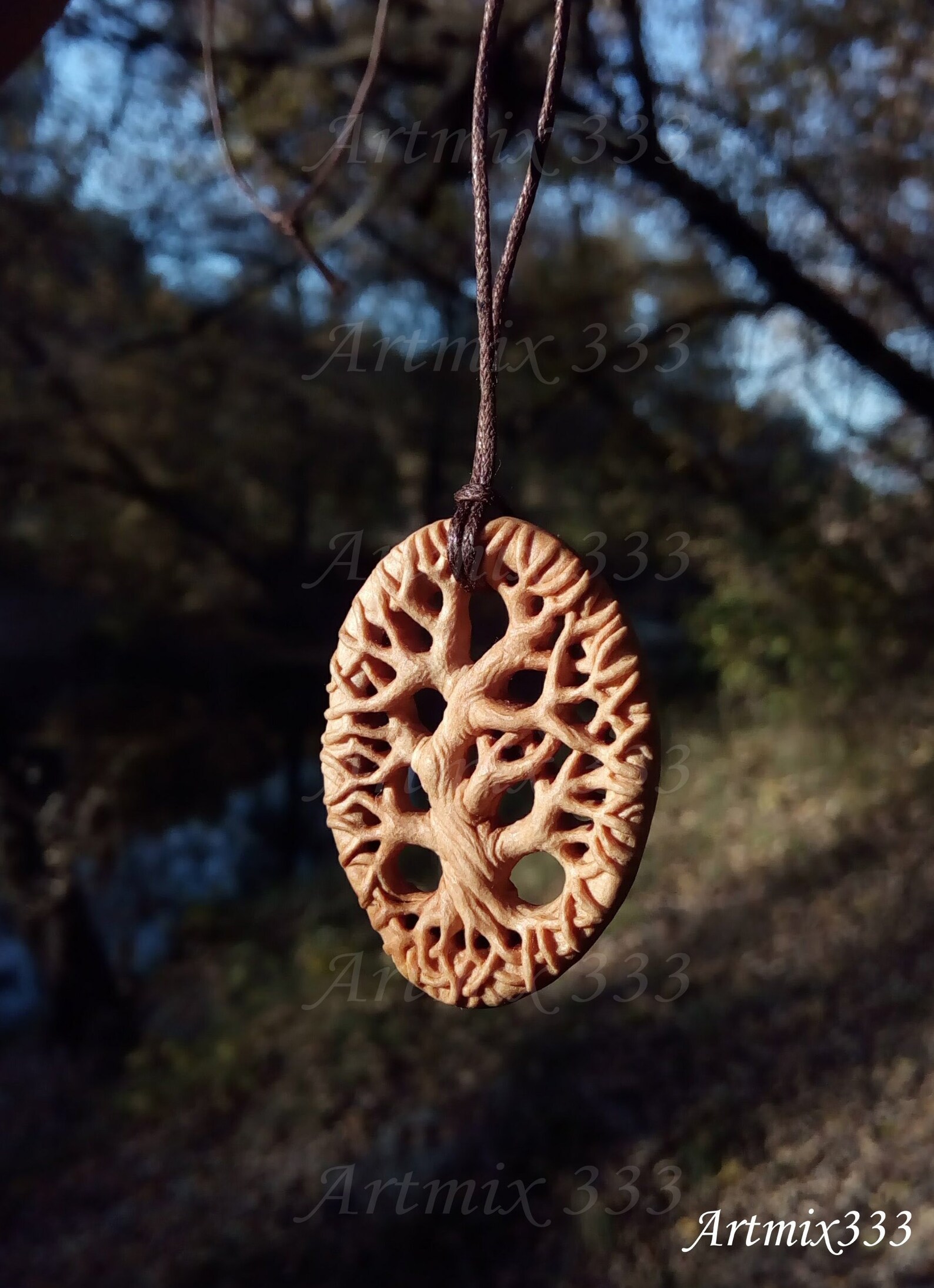 Coulomb - the Tree of Life, Hand Carved Wood. - Etsy