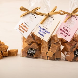 Any 3 bags of Ruby's award winning, handmade butter fudge.