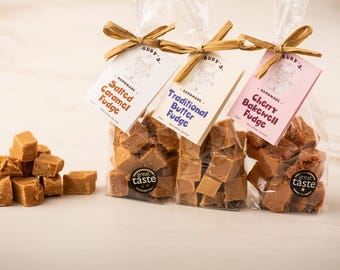 Any 3 bags of Ruby's award winning, handmade butter fudge.