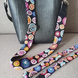 Peruvian handmade bag strap, Crossbodybag, embroideredbelts, Embroidered Handbag Strap, Purse Strap, Fair Trade, Christmas gift, for her