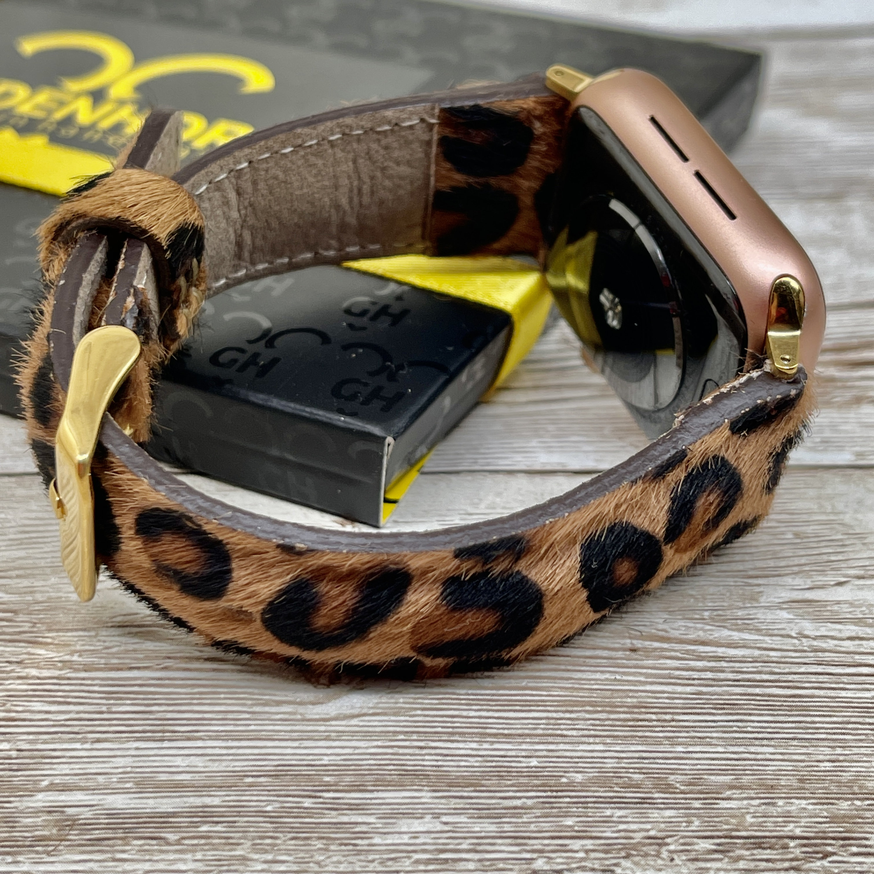  OriBear Leopard Band Compatible with Apple Watch Band