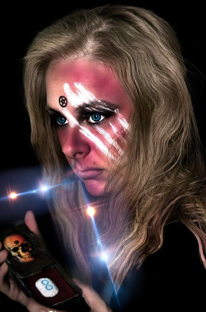 The 100 Flame Alie Chip Spirit of the Commander The flame Etsy