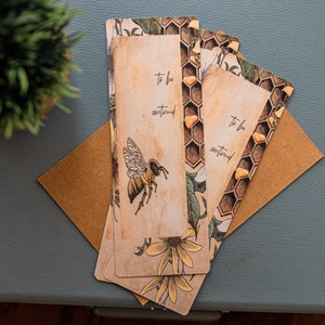 To Bee Continued Laminated Bee Bookmark - Etsy