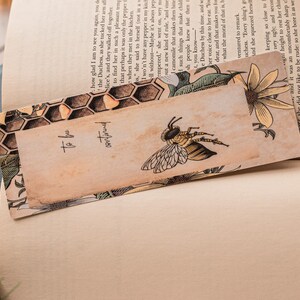 To Bee Continued Laminated Bee Bookmark - Etsy