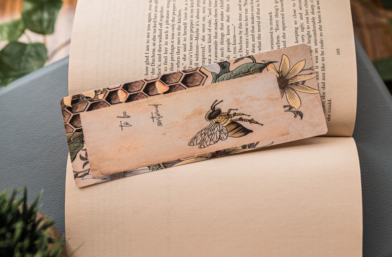 To Bee Continued Laminated Bee Bookmark - Etsy