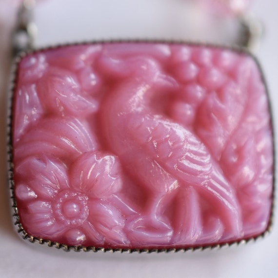 1930's Art Deco Bird Necklace
