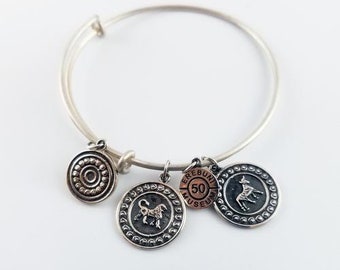 Arm Root Silver Bracelet - Collection Urartu - Armenian Handmade Jewelry
