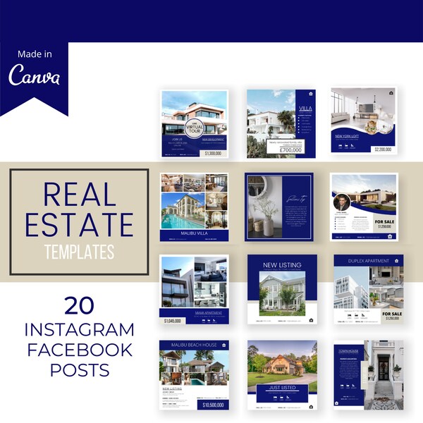 Instagram Puzzle Real Estate Etsy
