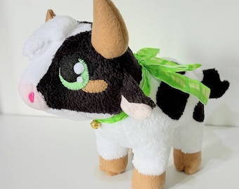 Handmade Dairy Cow Plushie