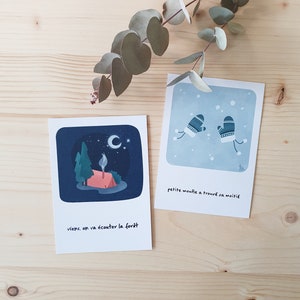Lot 2 Cartes postales