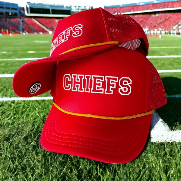 Kc Chiefs Hat - Etsy