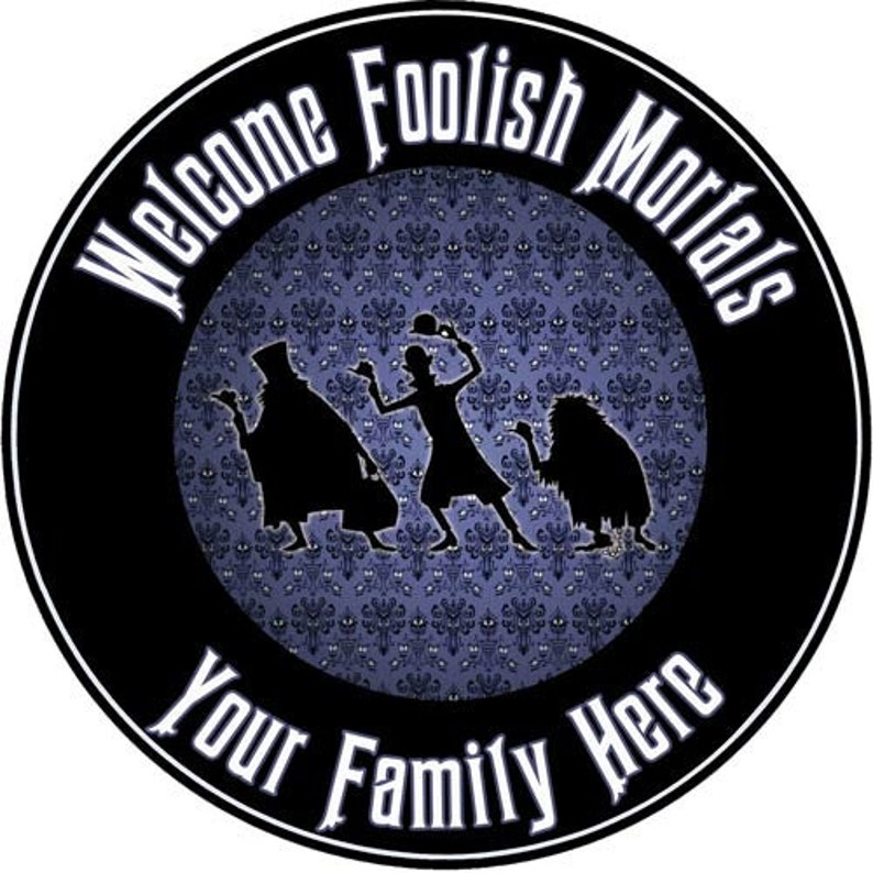 Welcome Foolish Mortals Camp Sign - Etsy