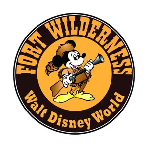 Fort Wilderness Musket Mickey MAGNET