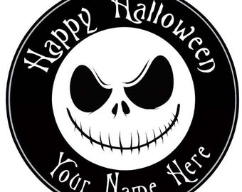 Halloween Jack Camp Sign