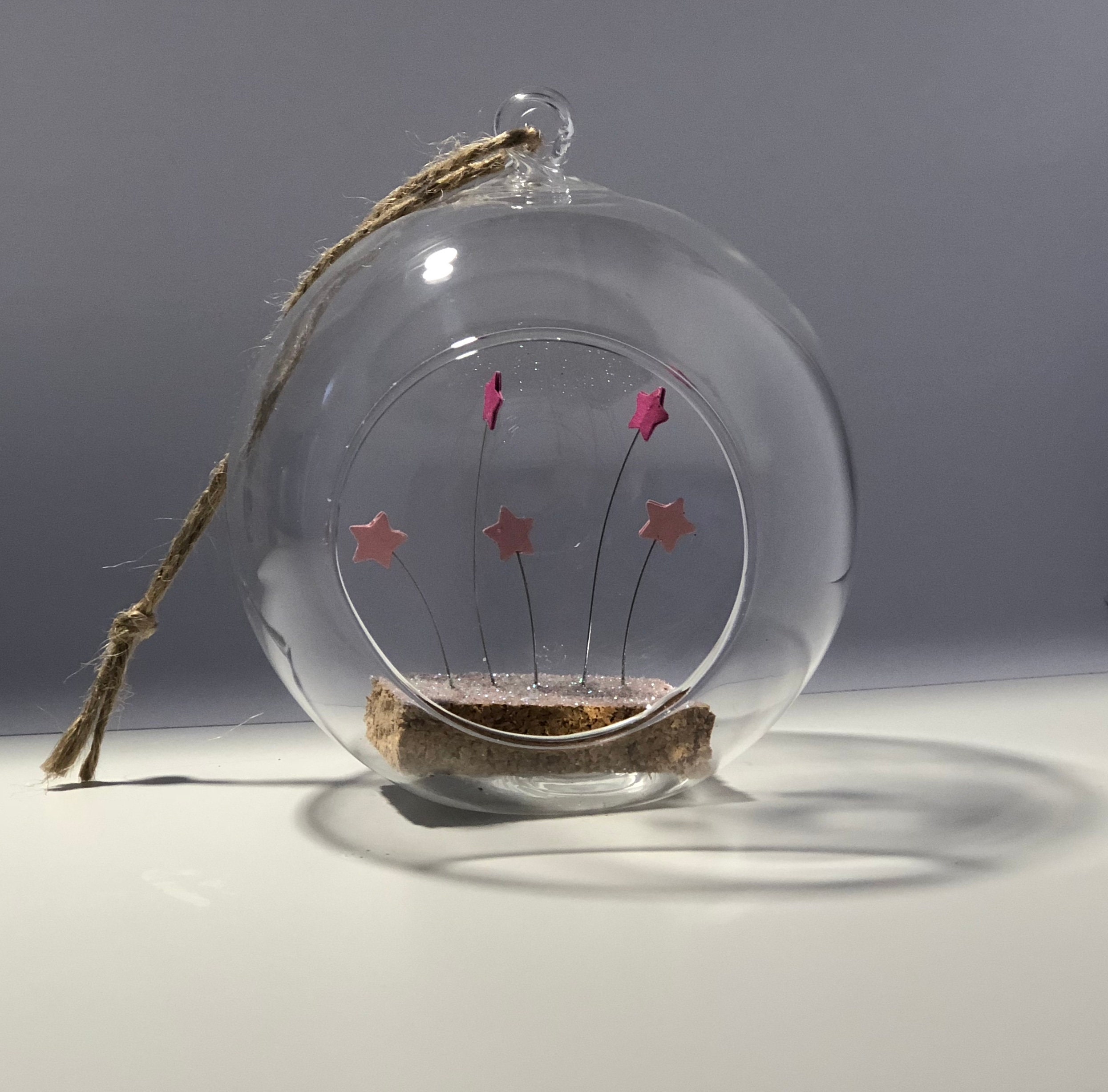 Hanging Glass Globe Decoration | Etsy