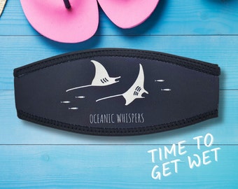 Cinturino In Neoprene Per Maschera Subacquea - Doppio Foglio, Assetto Positivo