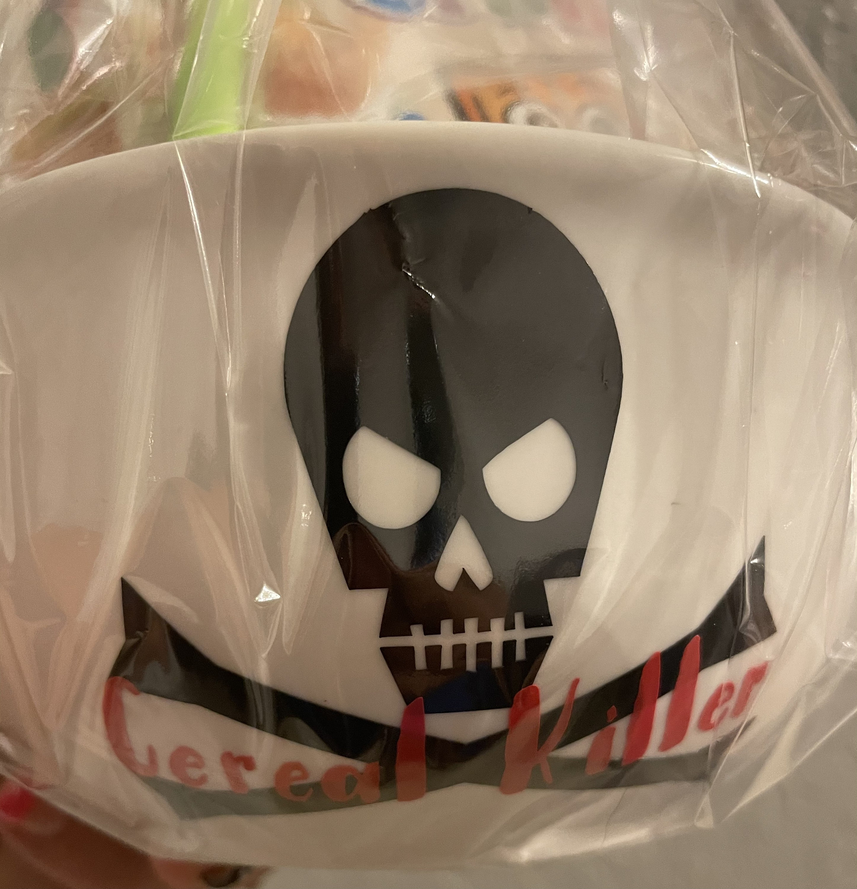 Cereal Killer,serial Killer Bowl,gifts for Horror Fans,halloween Bowl