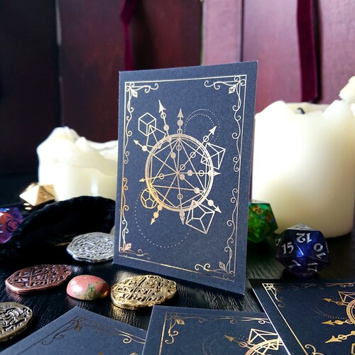 BENECREAT 2 stijlen D&D Spell Slot Tracker, lasergravure, houten