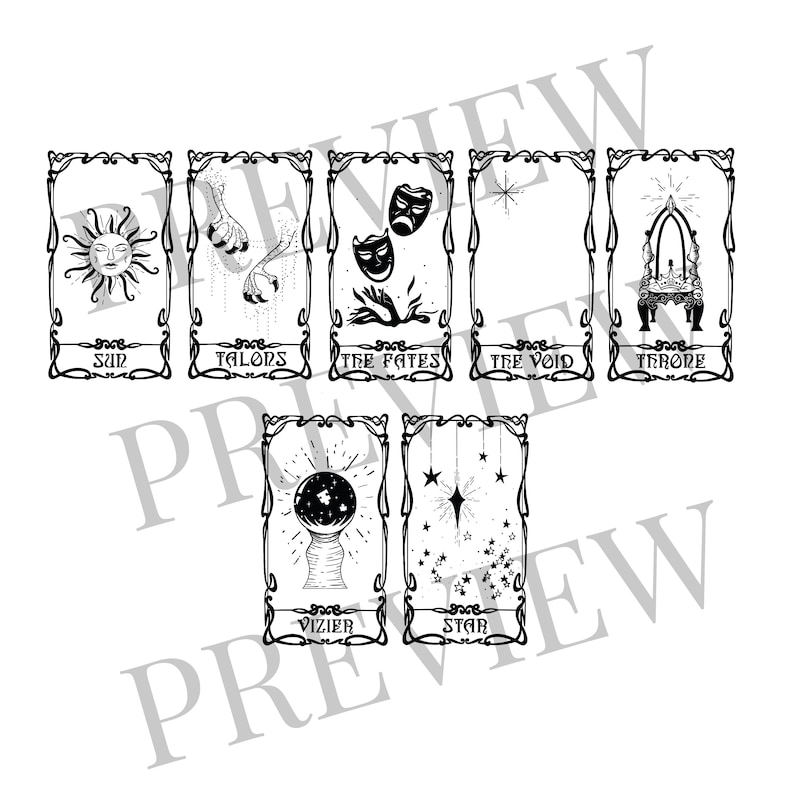 Deck of Many Things Dnd Card Deck - Etsy