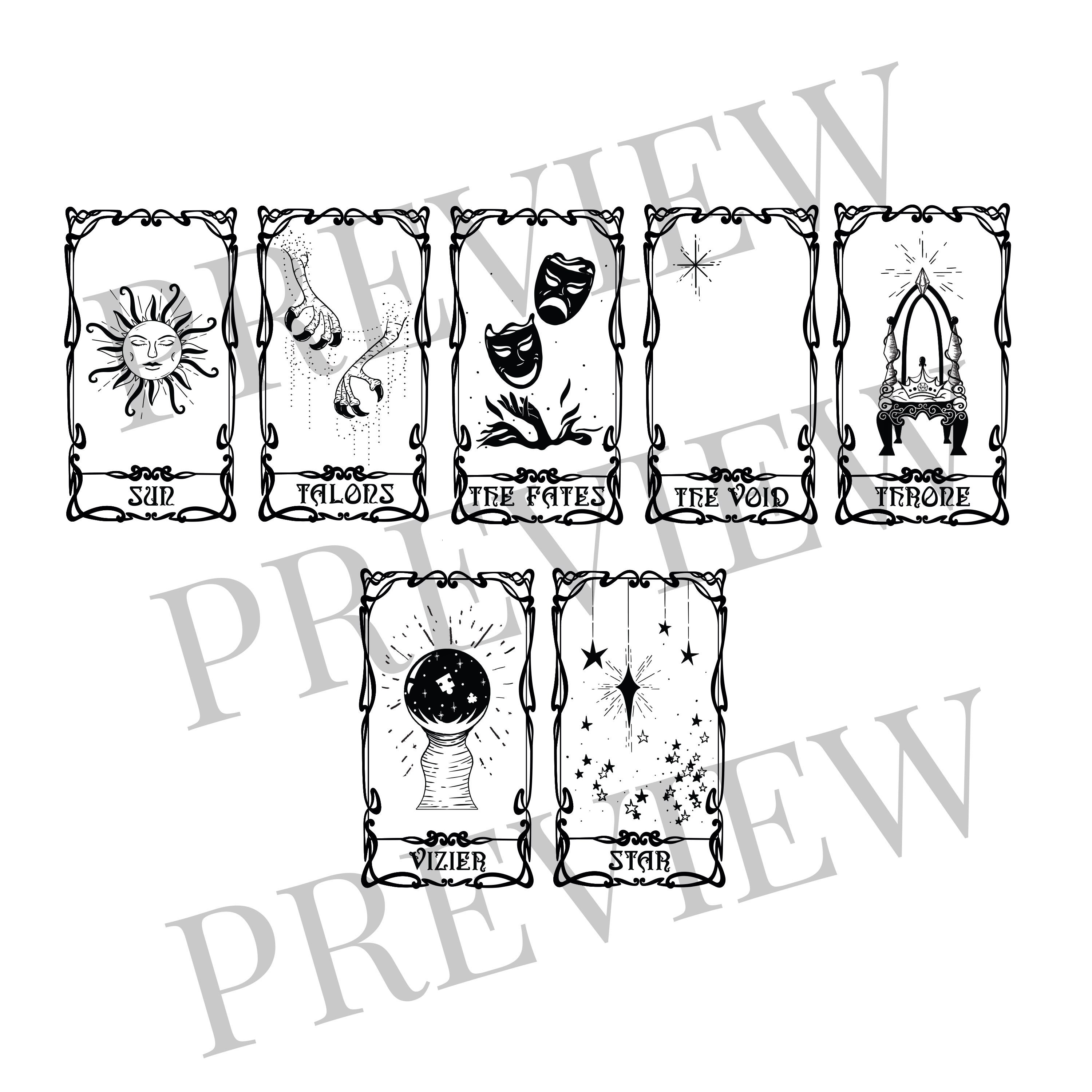 Deck of Many Things Dnd Card Deck - Etsy UK
