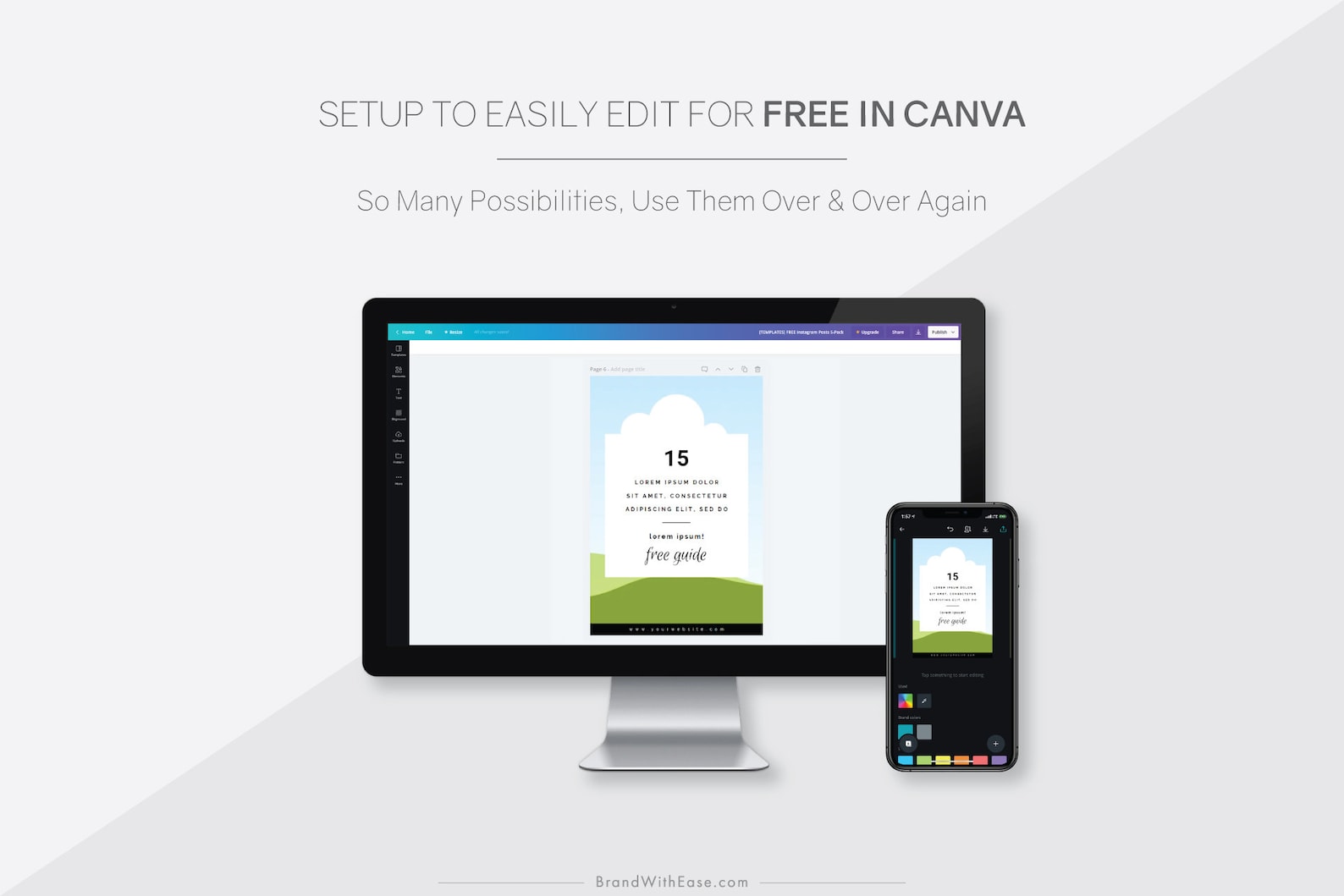  Pinterest Templates Canva Templates Pin Templates Social Etsy